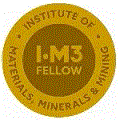 Fellow of the Institute of Materials, Minerals and Mining (FIMMM) - Professional Membership Badge