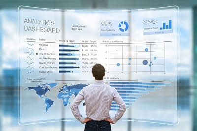Steel analyst reviewing production data and capacity models