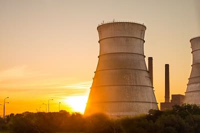 Steel plant water cooling tower